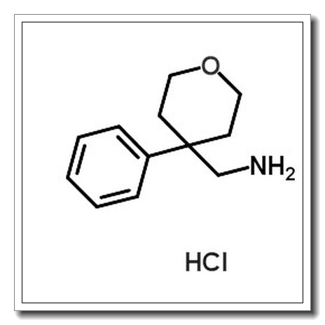 1-(4-Phenyltetrahydro-2H-pyran-4-yl)methanamine hydrochloride (1:1)