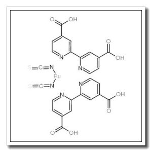 cis-二硫氰酸基双(N,N’-2,2′-联吡啶-4,4′-二甲酸)钌