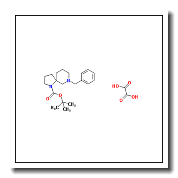 2-Methyl-2-propanyl 7-benzyl-1,7-diazaspiro[4.5]decane-1-carboxylate ethanedioate (1:1) CAS 1415560-12-1