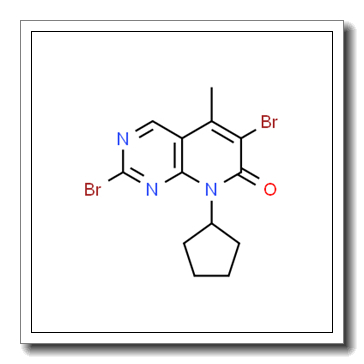 2,6-二溴-8-环戊基-5-甲基吡啶并[2,3-D]嘧啶-7(8H)-酮