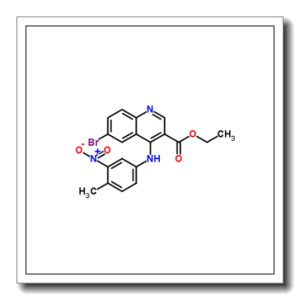 Ethyl 6-bromo-4-[(4-methyl-3-nitrophenyl)amino]-3-quinolinecarboxylate