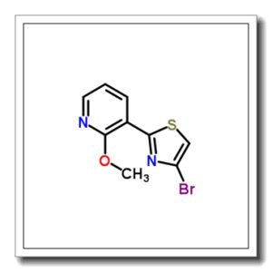 3-(4-Bromo-1,3-thiazol-2-yl)-2-methoxypyridine