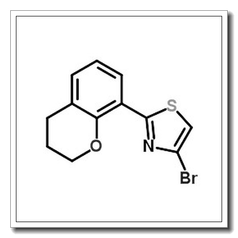 4-Bromo-2-(3,4-dihydro-2H-chromen-8-yl)-1,3-thiazole CAS 1415564-44-1 