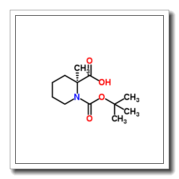 (2S)-2-Methyl-1-{[(2-methyl-2-propanyl)oxy]carbonyl}-2-piperidinecarboxylic acid CAS 1415566-31-2