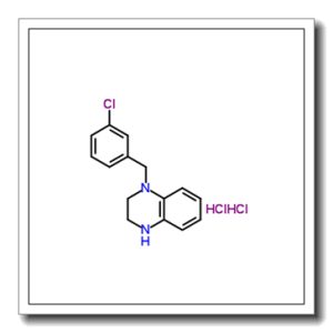 1-(3-Chlorobenzyl)-1,2,3,4-tetrahydroquinoxaline dihydrochloride
