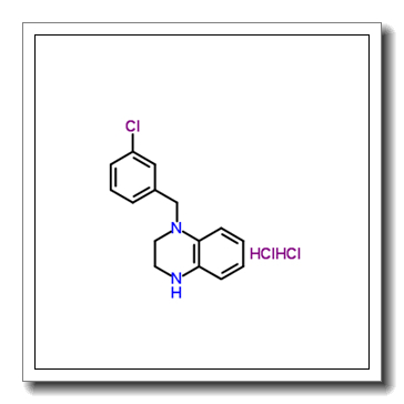 1-(3-Chlorobenzyl)-1,2,3,4-tetrahydroquinoxaline dihydrochloride