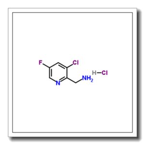 1-(3-Chloro-5-fluoro-2-pyridinyl)methanamine hydrochloride (1:1)