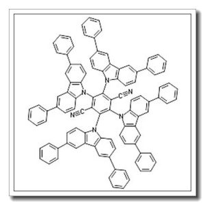 2,3,5,6-四(3,6-二苯基-9-咔唑基)-对苯二腈