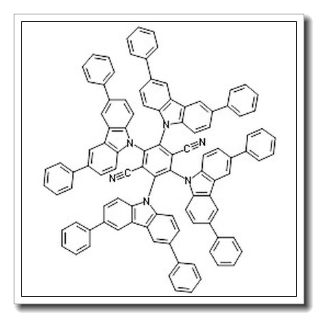 2,3,5,6-四(3,6-二苯基-9-咔唑基)-对苯二腈