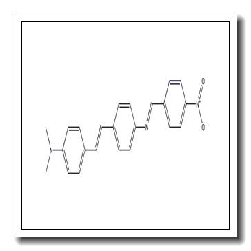 N,N-diMethyl-4-((E)-4-((E)-(4-nitrobenzylidene)aMino)styryl)aniline CAS 1417524-68-5