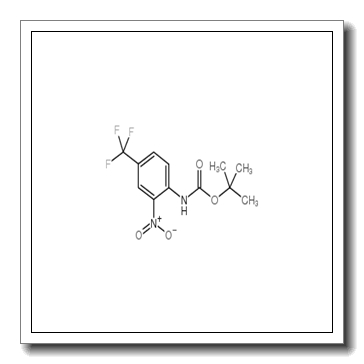 tert-butyl 2-nitro-4-(trifluoromethyl)phenylcarbamate CAS 141940-37-6