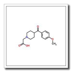 [4-(4-Methoxybenzoyl)-1-piperidinyl]acetic acid