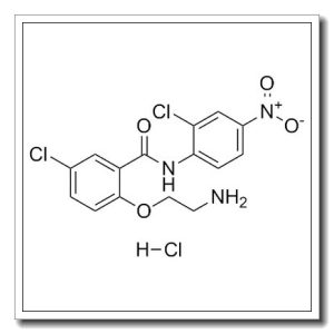 2-(2-氨基乙氧基)-5-氯-N-(2-氯-4-硝基苯基)苯甲酰胺盐酸盐