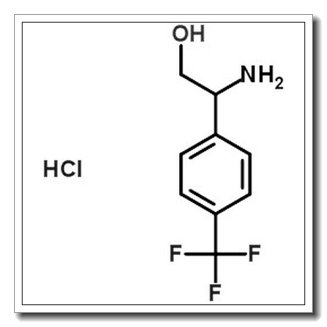 2-Amino-2-[4-(trifluoromethyl)phenyl]ethanol hydrochloride (1:1)