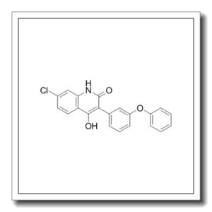 7-氯-4-羟基-3-(3-苯氧基)苯基-2(1H)-喹啉