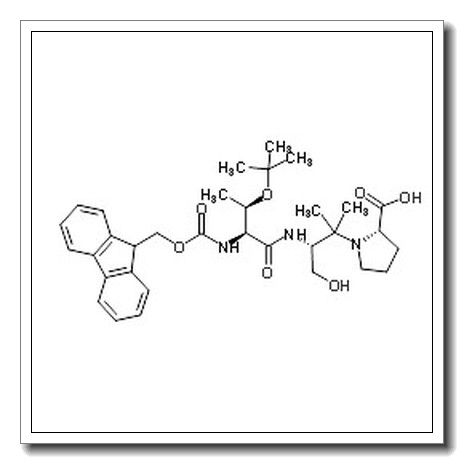 1-[(3R)-3-({N-[(9H-Fluoren-9-ylmethoxy)carbonyl]-O-(2-methyl-2-propanyl)-L-threonyl}amino)-4-hydroxy-2-methyl-2-butanyl]-L-proline CAS 1425938-63-1 