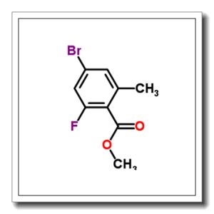 methyl 4-bromo-2-fluoro-6-methylbenzoate