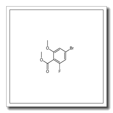 methyl 4-bromo-2-fluoro-6-methoxybenzoate