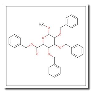 Methyl 2,3,4-tri-O-benzyl-α-D-glucuronide benzyl ester