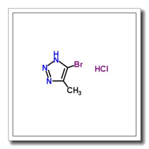 5-Bromo-4-methyl-1H-1,2,3-triazole hydrochloride (1:1)