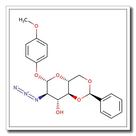 4-Methoxyphenyl 2-azido-4,6-O-benzylidene-2-deoxy-β-D-glucopyranoside CAS 1430068-18-0