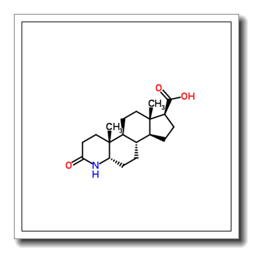 (4aR,4bS,6aS,7S,9aS,9bS,11aS)-4a,6a-Dimethyl-2-oxohexadecahydro-1H-indeno[5,4-f]quinoline-7-carboxylic acid CAS 1430804-94-6