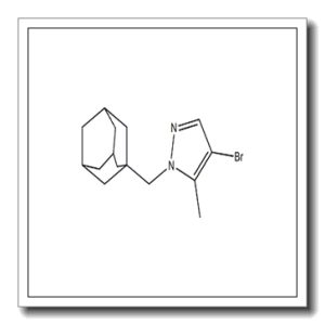 1-(金刚烷-1-基甲基)-4-溴-5-甲基-1H-吡唑