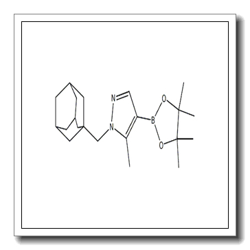 1-adamantylmethyl-5-methyl-4-(4,4,5,5-tetramethyl-1,3,2-dioxaborolan-2-yl)-1H-pyrazole CAS 1430845-70-7