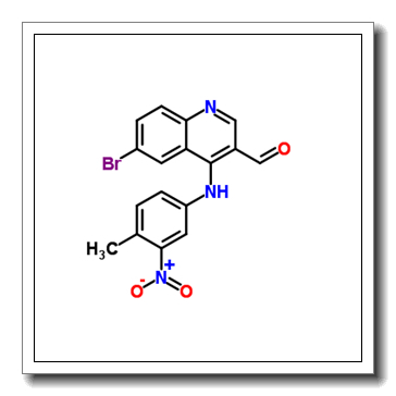 6-Bromo-4-[(4-methyl-3-nitrophenyl)amino]-3-quinolinecarbaldehyde