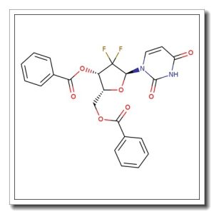 1′-Epi 2′,2′-difluoro-2′-deoxyuridine 3′,5′-dibenzoate