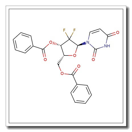 1′-Epi 2′,2′-difluoro-2′-deoxyuridine 3′,5′-dibenzoate