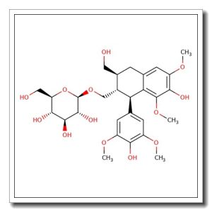 (-)-Lyoniresinol 9′-O-glucoside