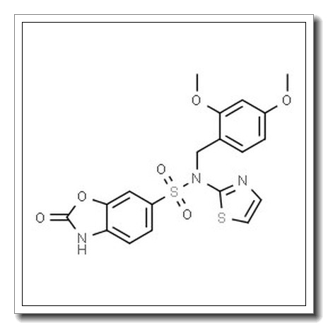N-(2,4-dimethoxybenzyl)-2-oxo-N-(thiazol-2-yl)-2,3-dihydrobenzo[d]oxazole-6-sulfonamide CAS 1432515-21-3 