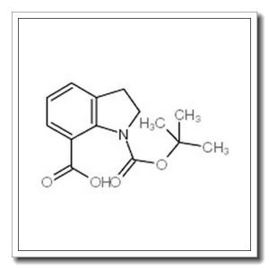 N-Boc-吲哚啉-7-羧酸