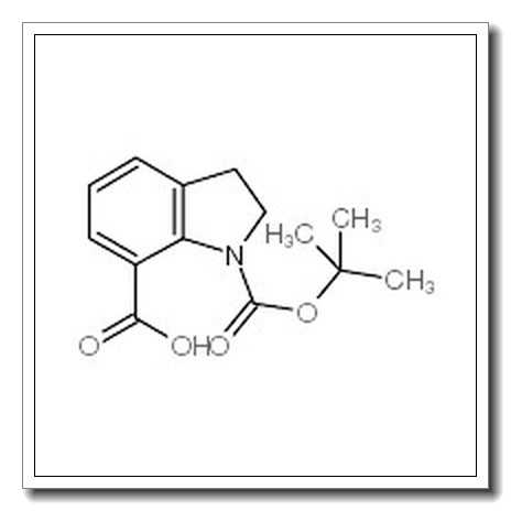 N-Boc-吲哚啉-7-羧酸