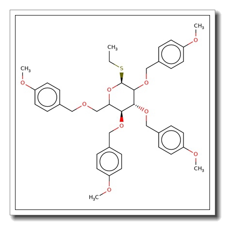 Ethyl 2,3,4,6-tetra-O-(4-methoxybenzyl)-b-D-thiogalactopyranoside