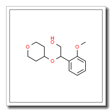 2-(2-methoxyphenyl)-2-((tetrahydro-2H-pyran-4-yl)oxy)ethan-1-ol CAS 1434652-62-6