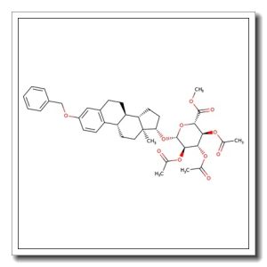 17b-Estradiol 3-O-benzyl 17-(2,3,4-tri-O-acetyl-b-D-glucuronide methyl ester)