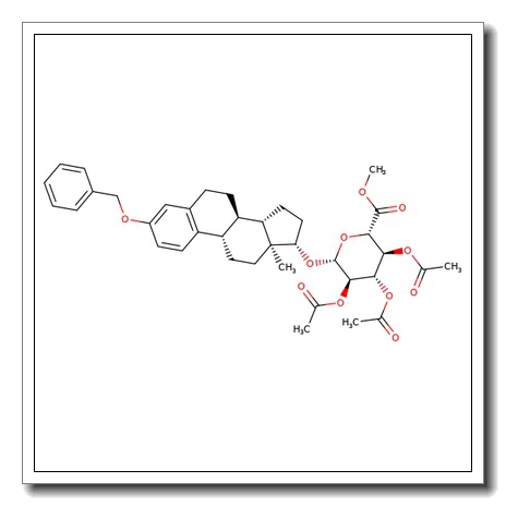 17b-Estradiol 3-O-benzyl 17-(2,3,4-tri-O-acetyl-b-D-glucuronide methyl ester) CAS 14364-98-8