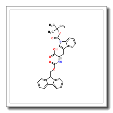 (2S)-2-(9H-fluoren-9-ylmethoxycarbonylamino)-3-[1-[(2-methylpropan-2-yl)oxycarbonyl]indol-3-yl]propanoic acid CAS 143824-78-6