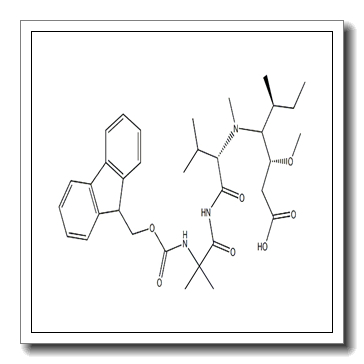 L-Valinamide, N-[(9H-fluoren-9-ylmethoxy)carbonyl]-2-methylalanyl-N-[(1S,2S)-1-[(1R)-2-carboxy-1-methoxyethyl]-2-methylbutyl]-N-methyl- CAS 1438851-55-8