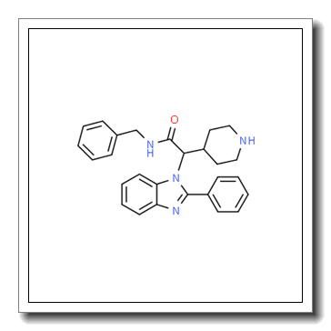 1H-BenziMidazole-1-acetaMide, 2-phenyl-N-(phenylMethyl)-α-4-piperidinyl- CAS 1440753-53-6