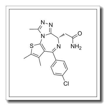 6H-​Thieno[3,​2-​f]​[1,​2,​4]​triazolo[4,​3-​a]​[1,​4]​diazepine-​6-​acetamide, 4-​(4-​chlorophenyl)​-​2,​3,​9-​trimethyl-​, (6S)​- CAS 1446144-04-2