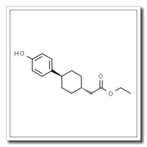 Ethyl [trans-4-(4-hydroxyphenyl)cyclohexyl]acetate
