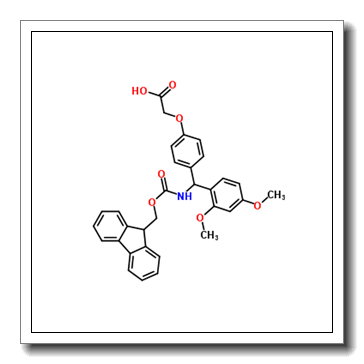 4-[(2,4-Dimethoxyphenyl)(Fmoc-Amino)Methyl]Phenoxyacetic Acid CAS 145069-56-3