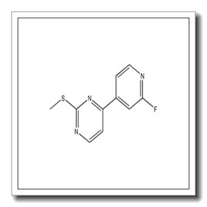 4-(2-氟吡啶-4-基)-2-(甲硫基)嘧啶
