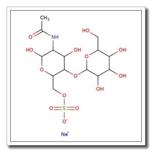 2-Acetamido-2-deoxy-4-O-(b-D-galactopyranosyl)-6-sulfo-D-glucopyranose sodium salt