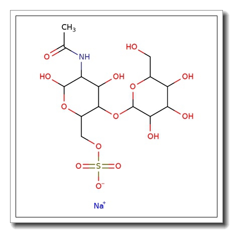 2-Acetamido-2-deoxy-4-O-(b-D-galactopyranosyl)-6-sulfo-D-glucopyranose sodium salt CAS 145447-78-5