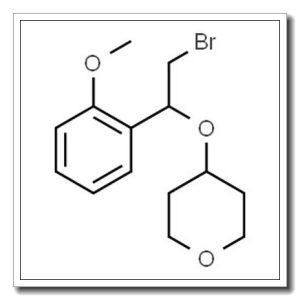 4-(2-溴-1-(2-甲氧基苯基)乙氧基)四氢-2H-吡喃