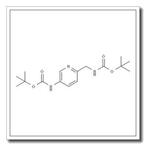 2-(BOC-氨甲基)-5-(BOC-氨基)吡啶